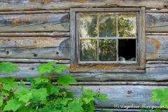 Broken Barn Window